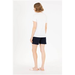 Kadın Beyaz Pijama Takımı