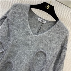 Женский свободный свитер с объёмным плетение  ЛОЕВ*Е 💛