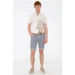 Erkek Krem Polo Yaka Tişört