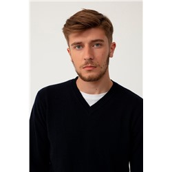 Jersey de lana Azul marino