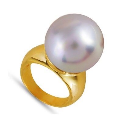 Кольцо (Майорка 16мм светло-сиреневая; покрытие золото), Есть комплект