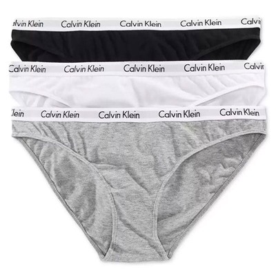 Комплект женских трусиков слипов  Calvi*n Klei*n  Набор из 3 шт