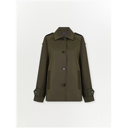 Плащ из хлопка, T051/militari