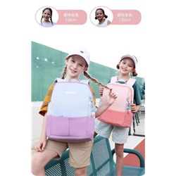 Японский детский рюкзак из водоотталкивающей ткани Оксфорд с правильным распределением нагрузки на позвоночник  Rainbow girl  Экспорт   Размер: 44*32*16