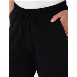 Siyah Slim Fit Eşofman Altı