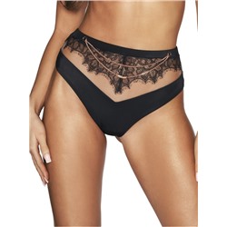 Трусы Harper бразильянки (черн) Novika
