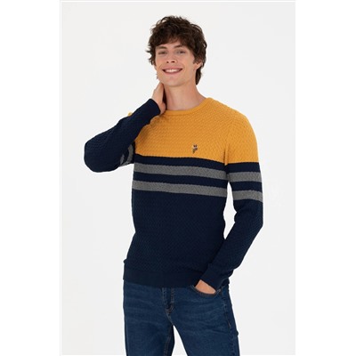 Erkek Lacivert Kazak