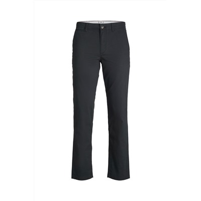 Pantalón recto Negro