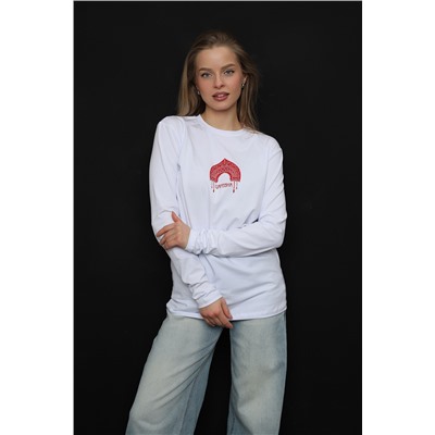 8588 футболка с дл.рукавом унисекс