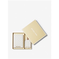 MICHAEL MICHAEL KORS Logo Passport Case and Luggage Tag Gift Set