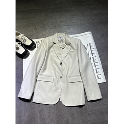 женский однобортный шерстяной пиджак  распродажа