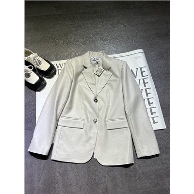 женский однобортный шерстяной пиджак  распродажа