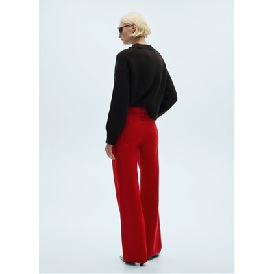 Jeans rectos tiro alto