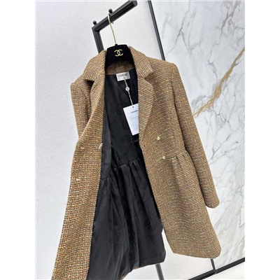 Эксклюзивный ограниченный выпуск!  Женское пальто с лацканами в стиле ретро🤎 ШАНЕЛ*Ь