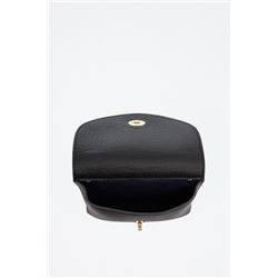 Bandolera de piel Negro - Firenze Artegiani