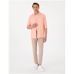 Mercan Oxford Slim Fit Kolay Ütülenebilir Gömlek