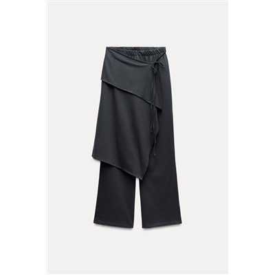 WRAP TROUSERS WITH TIES