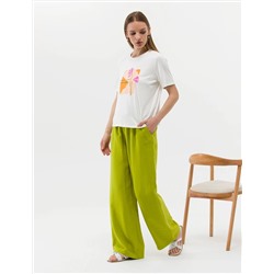 Yeşil Kanvas Pantolon