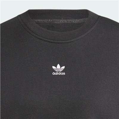 ADIDAS ESSENTIALS FLEECE LONG OVERSIZED CREW SWEATSHIRT