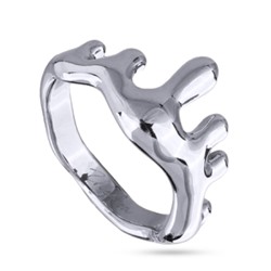 Кольцо Оттепель (покрытие родий), Есть комплект