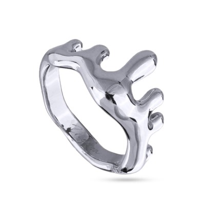 Кольцо Оттепель (покрытие родий), Есть комплект