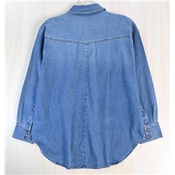 Женская джинсовая рубашка