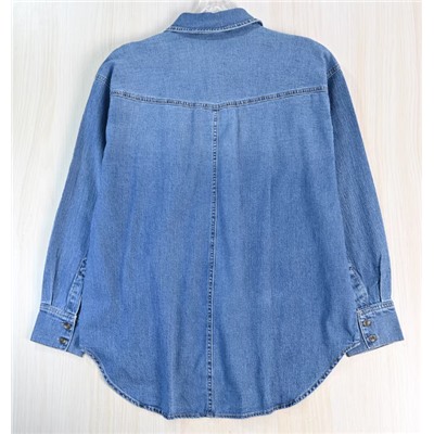 Женская джинсовая рубашка