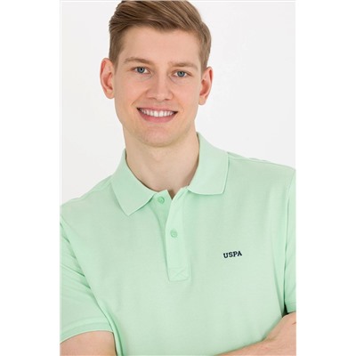 Erkek Mint Yeşili Basic Polo Yaka Tişört