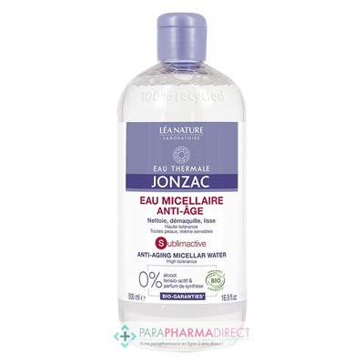 Eau Thermale Jonzac - Sublimactive - Eau Micellaire Anti-Age - BIO 500ml