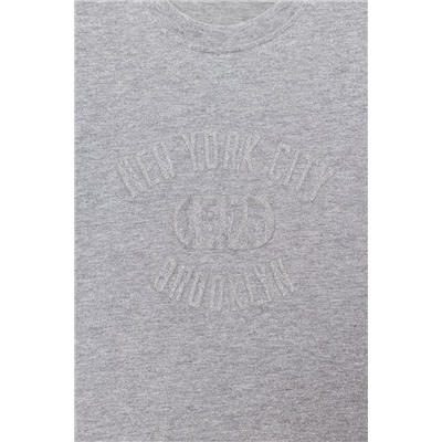 SHIMMER TEXT T-SHIRT