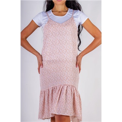 Комплект Сарафан с воланом+Футболка, арт. 8868