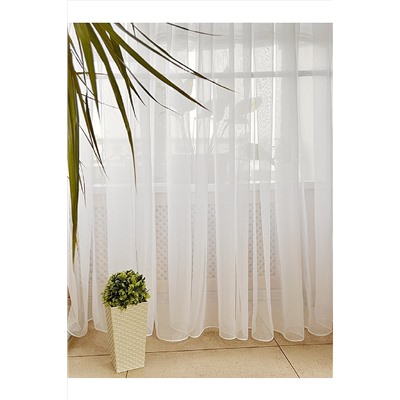 Тюль на шторной ленте органза НАТАЛИ #889728