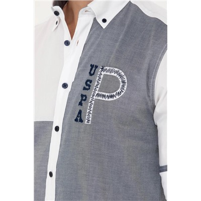 Erkek Lacivert Uzun Kollu Gömlek