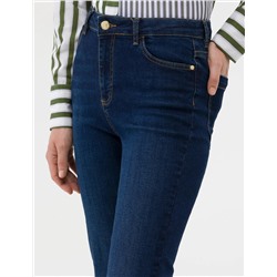 Koyu İndigo Slim Strong Jean Pantolon