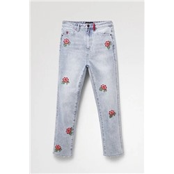 Vaquero Straight cropped floral