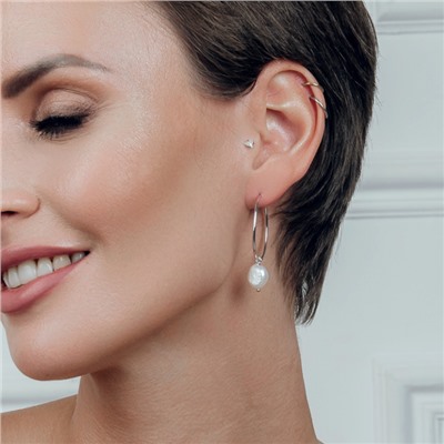 Серьги серебро 52565S6