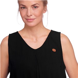 Damen Jumpsuit in Crepp-Optik