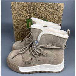 Детские зимние сапоги   Экспорт в Россию   Материал: натуральная замша, подкладка из смесовой шерсти