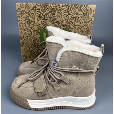 Детские зимние сапоги   Экспорт в Россию   Материал: натуральная замша, подкладка из смесовой шерсти