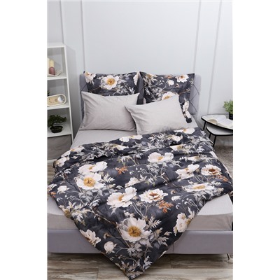 Наволочка поплин Темная ночь 2