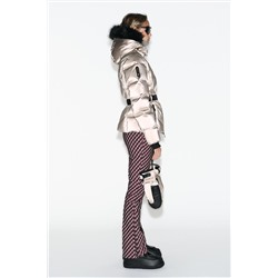 WATER-RESISTANT WINDPROOF ANORAK WITH 80% DOWN, 20% FEATHER FILLING AND RECCO® TECHNOLOGY SKI COLLECTION, CHARACTERISTICS