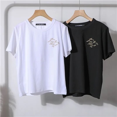 Женская футболка с вышивкой КАР*Л 😎