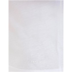 Beyaz Slim Fit Bisiklet Yaka Basic Tişört
