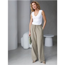 Топ из премиального хлопка с эластаном