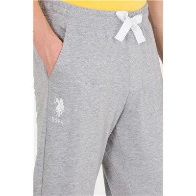 Erkek Gri Melanj Eşofman Altı