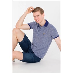 Erkek Lacivert Polo Yaka Tişört