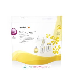 Medela Quick Clean - Sachets Stérilisateur pour Micro-ondes x5