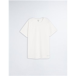 Reflective Breathable Sports T-shirt, Men, White