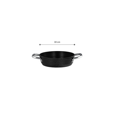 Noir Titanyum Sahan - Siyah - 16 cm