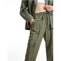 Viscose rich joggers